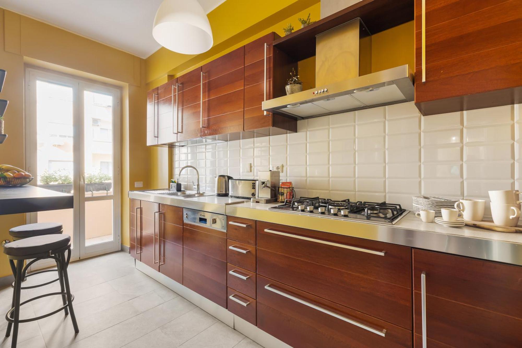 Cozy Apartment Gianicolense 3Bdr Rzym Zewnętrze zdjęcie
